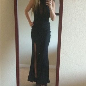Long sexy Evening dress LBD